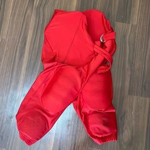 Red football pants, good shape!
